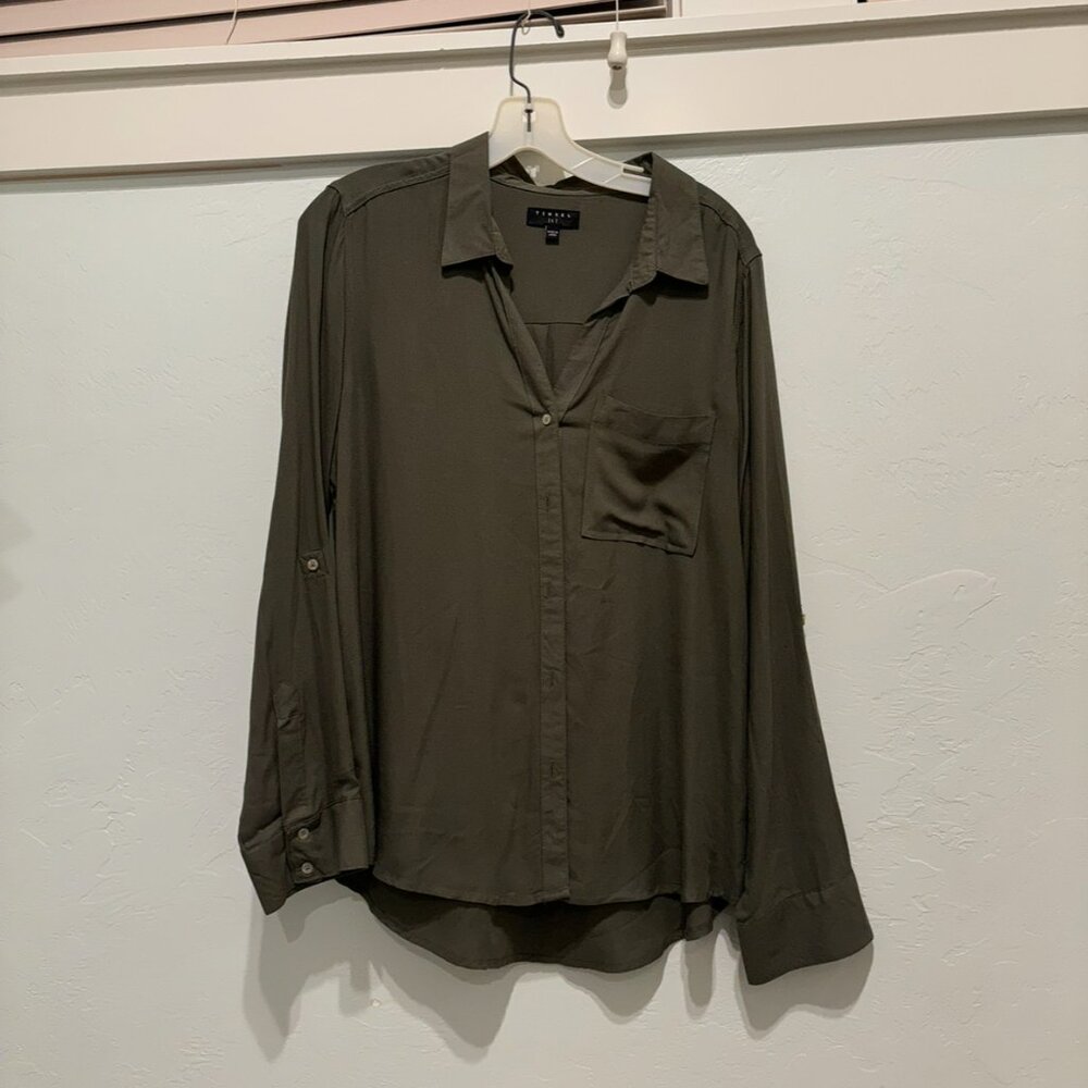 Tinsel Green Top